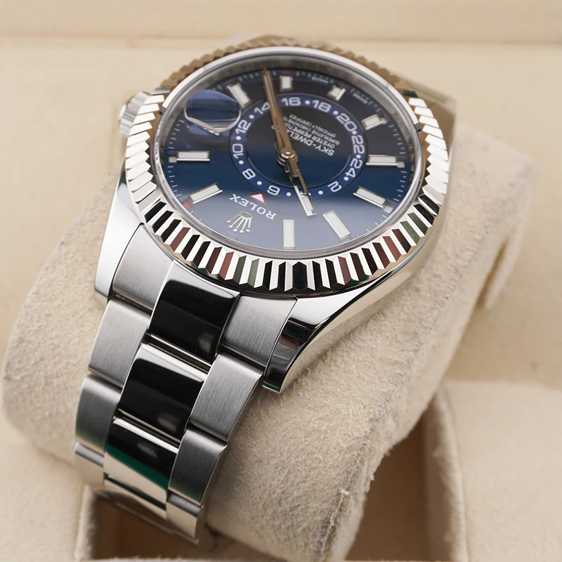 Rolex Sky-Dweller 42mm Stainless Steel 326934 Blue Dial - Image 5