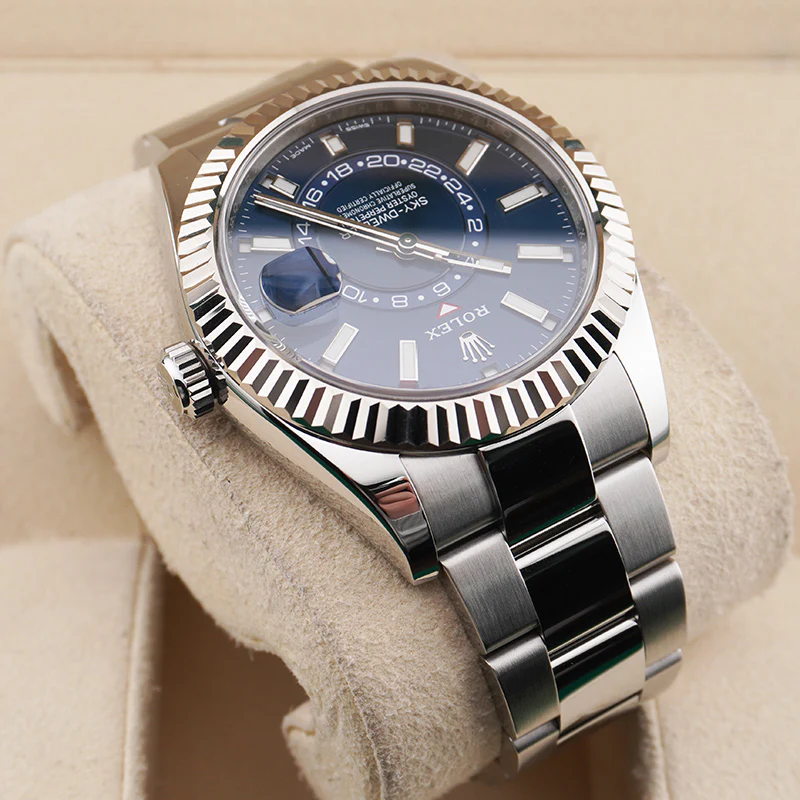 Rolex Sky-Dweller 42mm Stainless Steel 326934 Blue Dial - Image 4