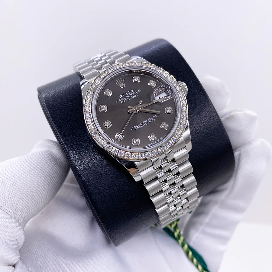 Rolex Datejust 31mm Grey Diamond Dial 278384RBR - Image 6
