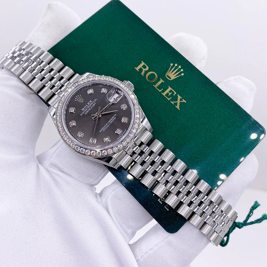 Rolex Datejust 31mm Grey Diamond Dial 278384RBR - Image 2