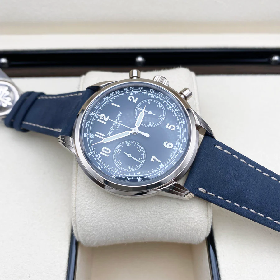 Patek Philippe Complication Chronograph 41mm 5172G Blue Dial - Image 6