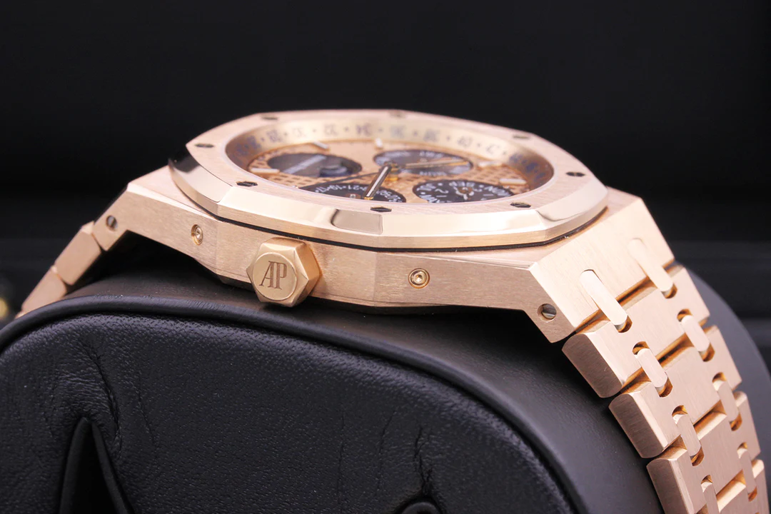 Audemars Piguet Limited Edition Royal Oak Perpetual Calendar 41mm 26584OR Pink Dial - Image 5