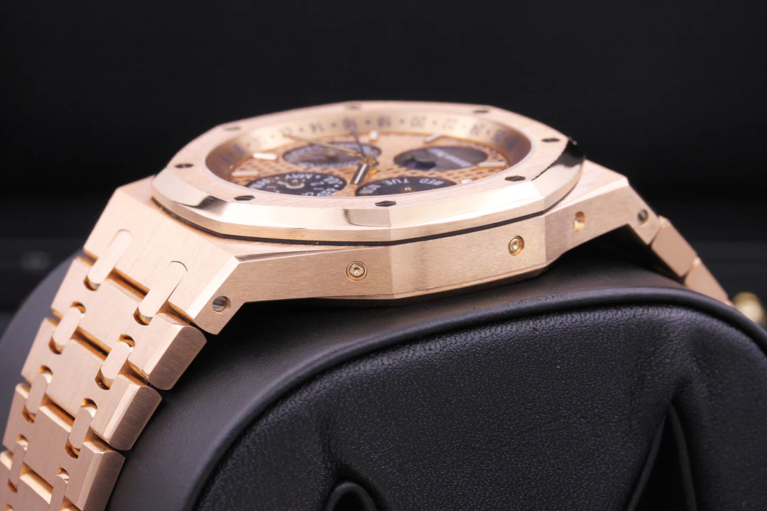 Audemars Piguet Limited Edition Royal Oak Perpetual Calendar 41mm 26584OR Pink Dial - Image 4