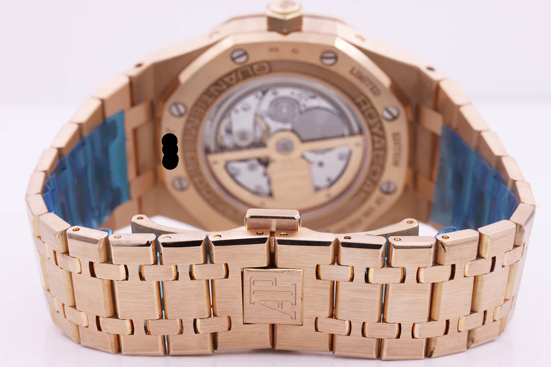 Audemars Piguet Limited Edition Royal Oak Perpetual Calendar 41mm 26584OR Pink Dial - Image 2