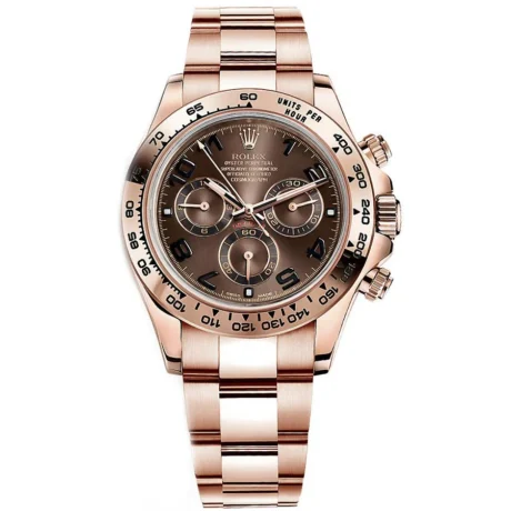 Rolex Daytona 40mm Rose Gold 116505 Chocolate Dial