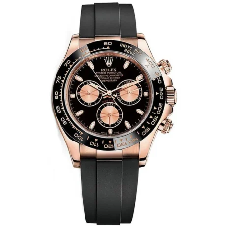 Rolex Daytona 40mm Oyster Flex 116515LN BKPOF Black Dial
