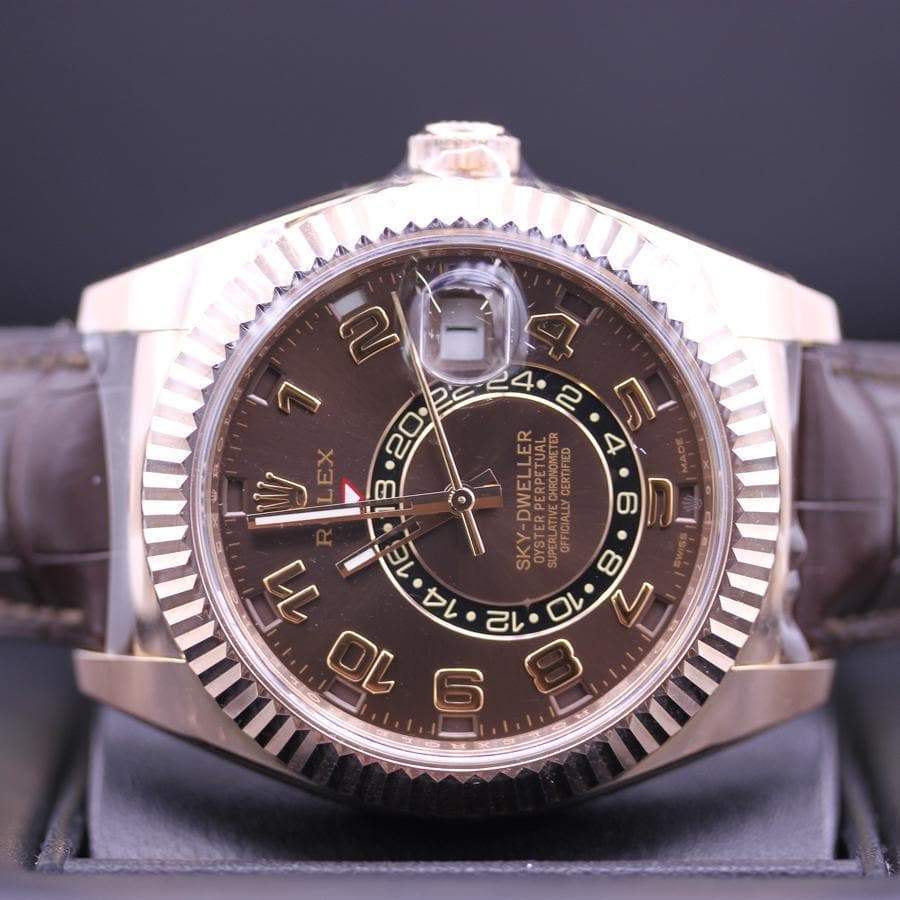 Rolex Sky-Dweller 42mm 326135 Chocolate Dial - Image 7