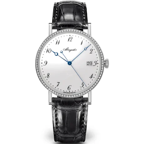 Breguet Classique 38mm 5178BB/29/9V6/D000 Diamond Bezel White Dial