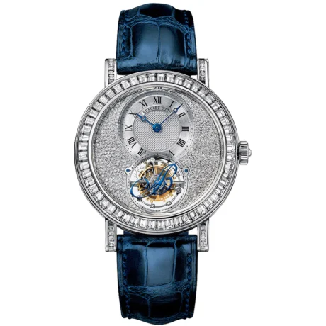 Breguet Classique Complication 40.3mm 5359BB/6B/9V6/DD0D Diamond Bezel Silver Dial