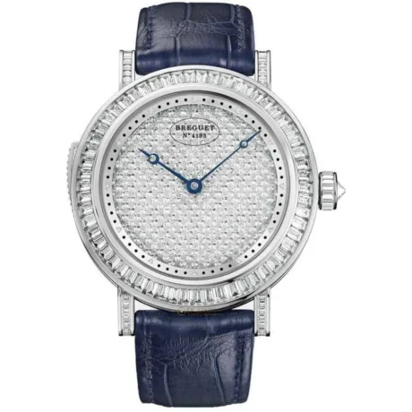 Breguet Classique Complication 44.5mm 7639BB/6D/9XV/DD0D Diamond Bezel Diamond Dial