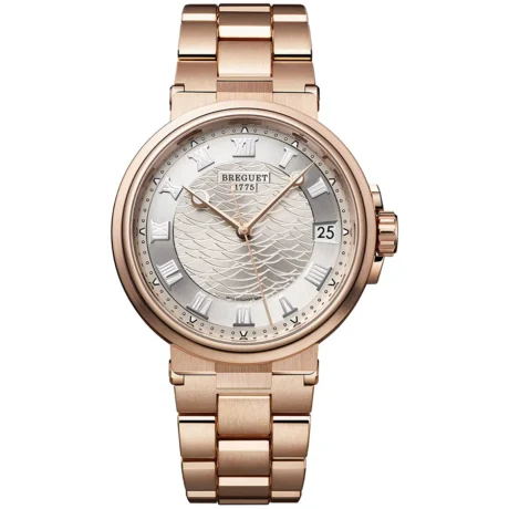 Breguet Marine 40mm 5517BR/12/RZ0 Silver Roman Dial