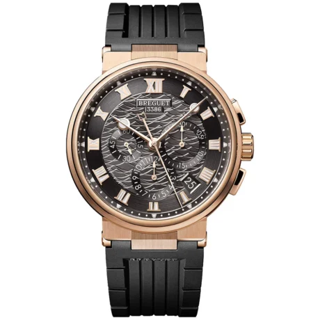 Breguet Marine 42.3mm 5527BR/G3/5WV Grey Roman Dial