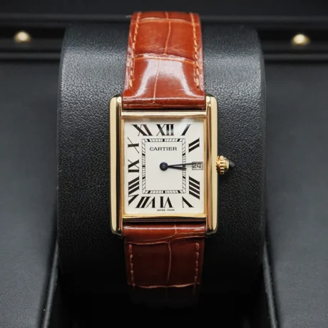 Cartier Tank Louis 29mm Quartz W1529856 Silver Dial