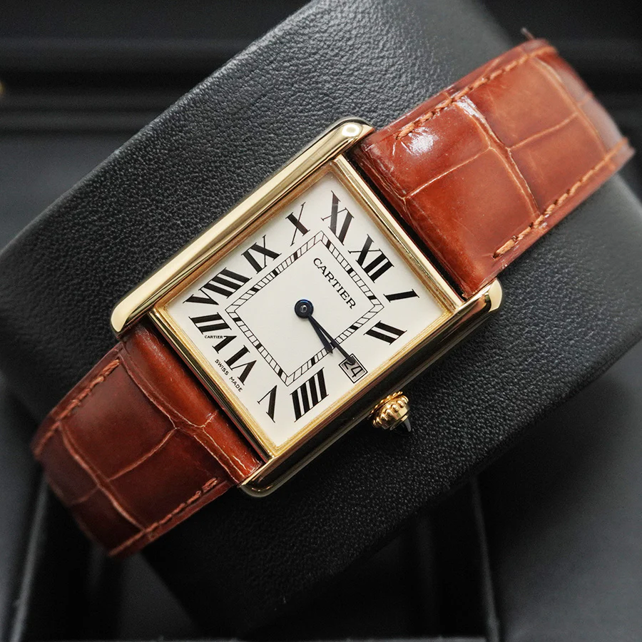 Cartier Tank Louis 29mm Quartz W1529856 Silver Dial - Image 7