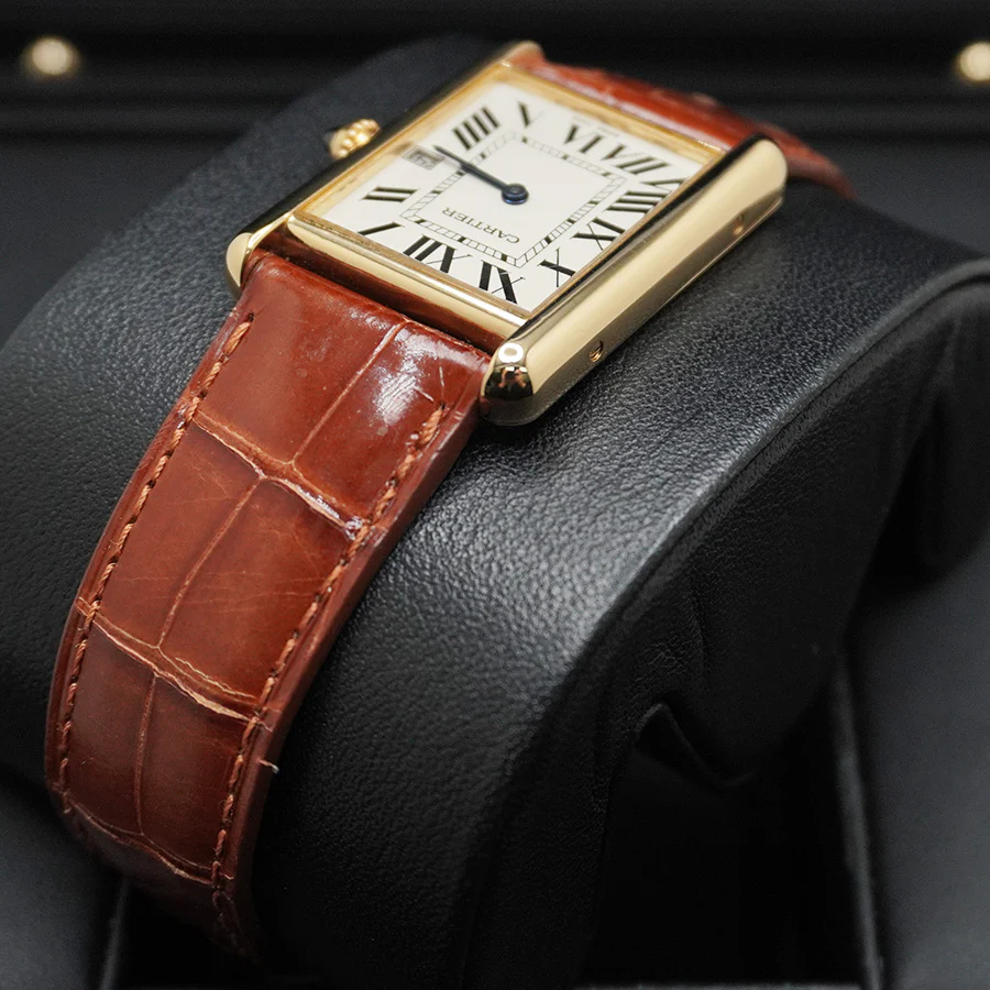 Cartier Tank Louis 29mm Quartz W1529856 Silver Dial - Image 4
