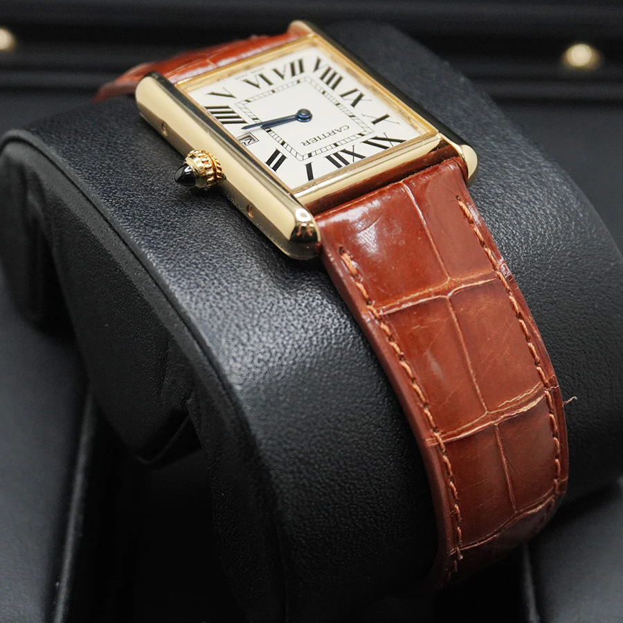 Cartier Tank Louis 29mm Quartz W1529856 Silver Dial - Image 3