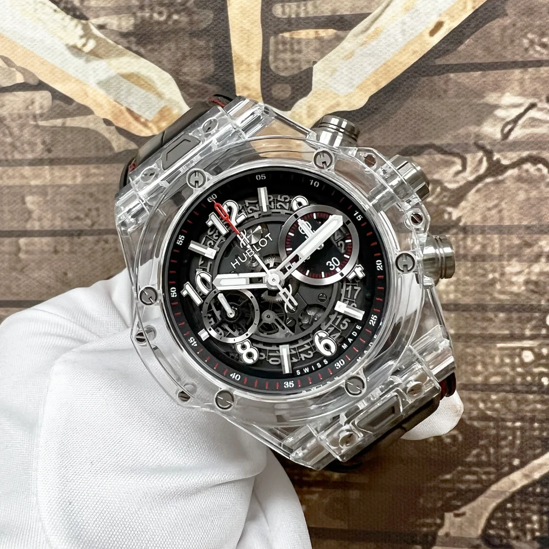 Hublot Big Bang Unico Magic Sapphire crystal on leather strap 411.JX.1170.RX - Image 7