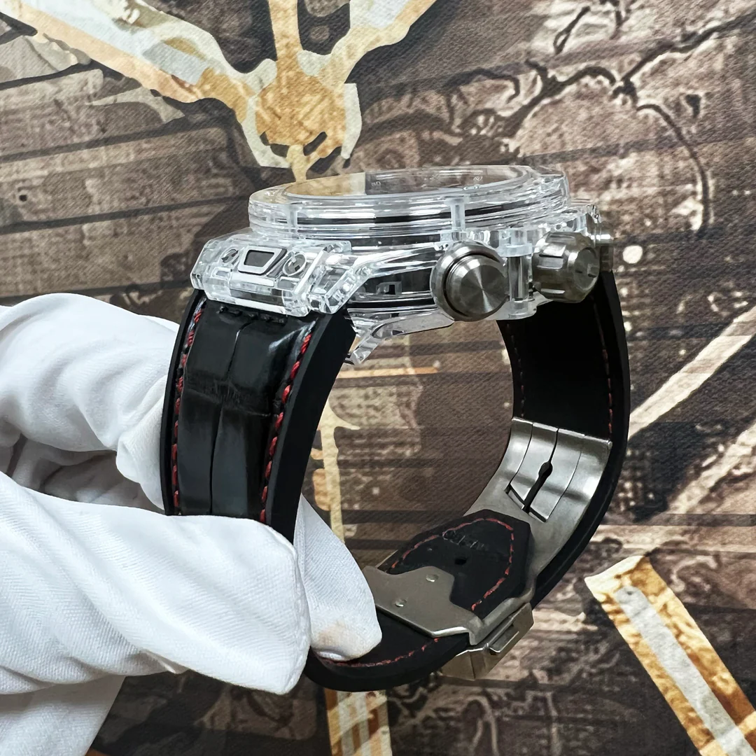 Hublot Big Bang Unico Magic Sapphire crystal on leather strap 411.JX.1170.RX - Image 6