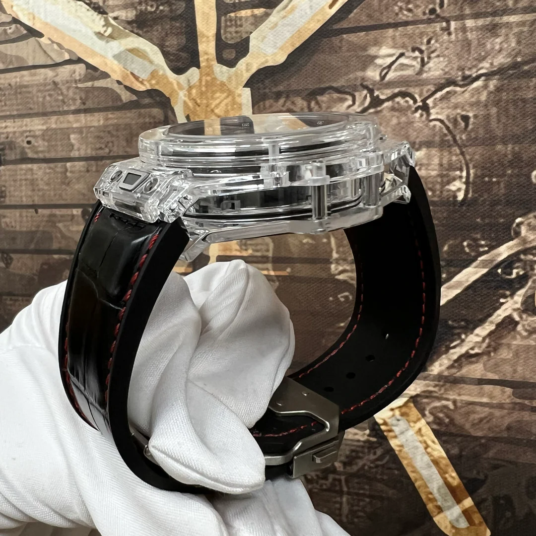 Hublot Big Bang Unico Magic Sapphire crystal on leather strap 411.JX.1170.RX - Image 4